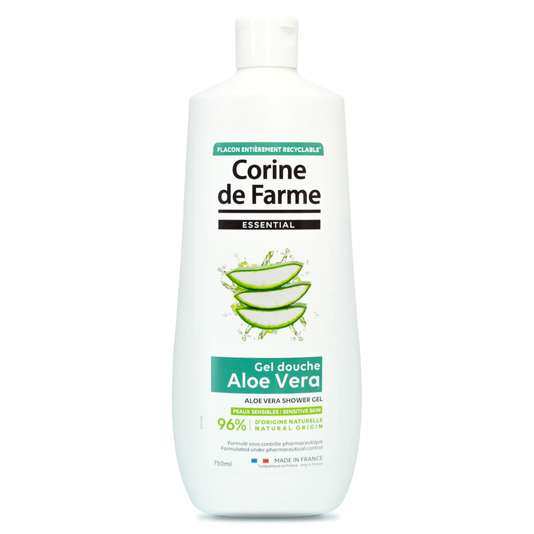 Gel de Baño Esencial Aloe Vera Corine de Farme - 750mL