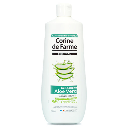 Gel de Baño Esencial Aloe Vera Corine de Farme - 750mL