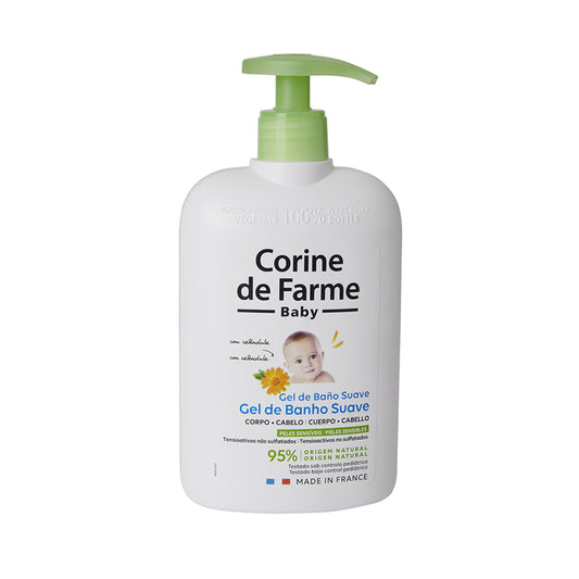 Gel de Baño Baby Suave Caléndula Corine de Farme - 500mL