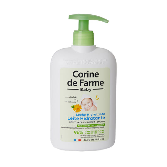Leche Hidratante con Caléndula Baby Corine de Farme - 500mL